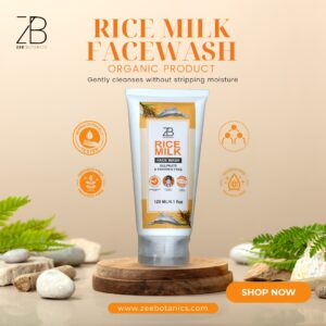 rice milk face wash (sulphate & paraben free)