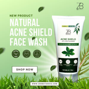acne shield face wash (niacinamide & tea tree extract)